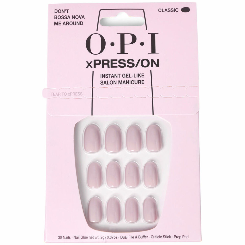 False nails Opi OPI xPRESS/ON Don’t Bossa Nova Me Around 30 Pieces