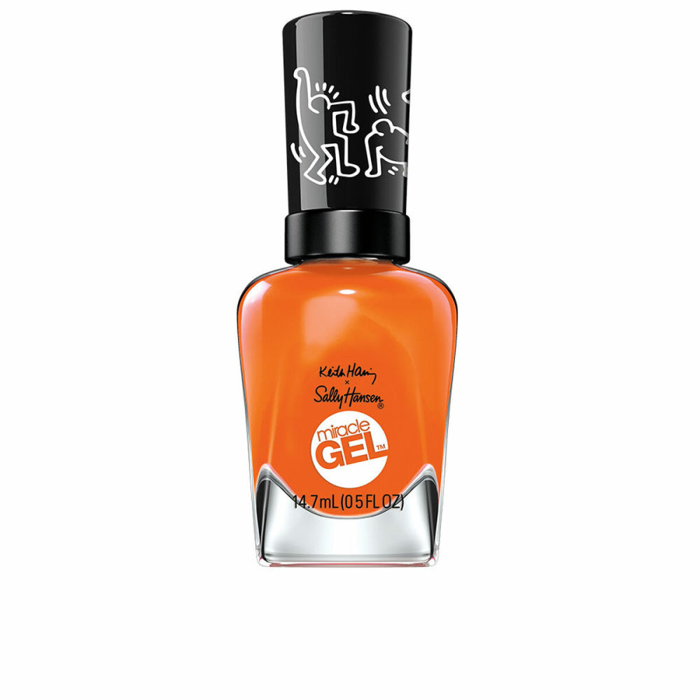 nail polish Sally Hansen Miracle Gel Keith Haring Nº 922 Colour instinct Nº 922-Colour Instinct 14,7 ml Micellar