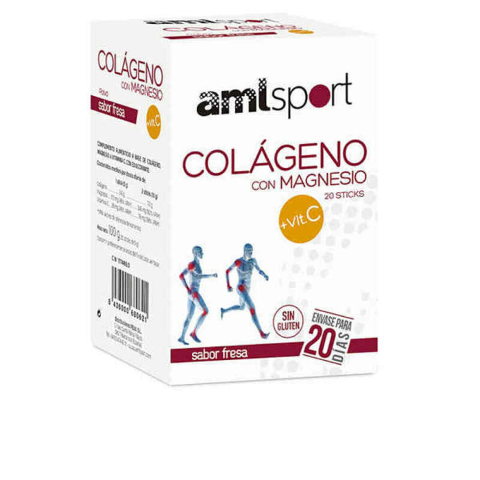 Food Supplement Amlsport Colágeno Con Magnesio C Collagen Magnesium Vitamin C