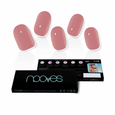 False nails Nooves Dusty Rose Cat Eye Gel Self-adhesives 20 Pieces