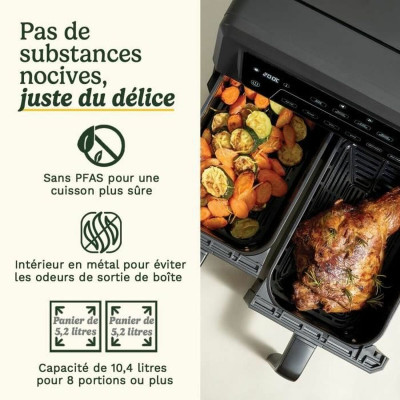 Air Fryer Cuisinart AFD10XBLE Black 2400 W 10,4 L