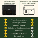 Air Fryer Cuisinart AFD10XBLE Black 2400 W 10,4 L
