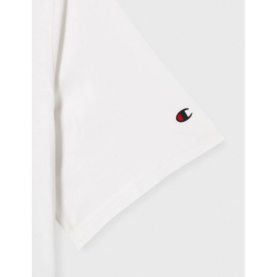 Men’s Short Sleeve T-Shirt Champion Crewneck White