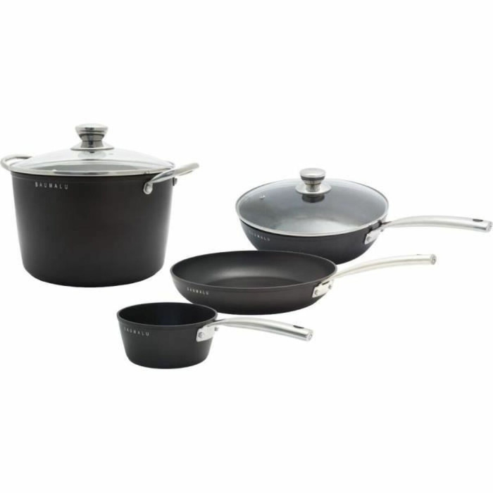 Cookware Baumalu Black 4 Pieces