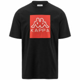 Men’s Short Sleeve T-Shirt Kappa Ediz CKD Black