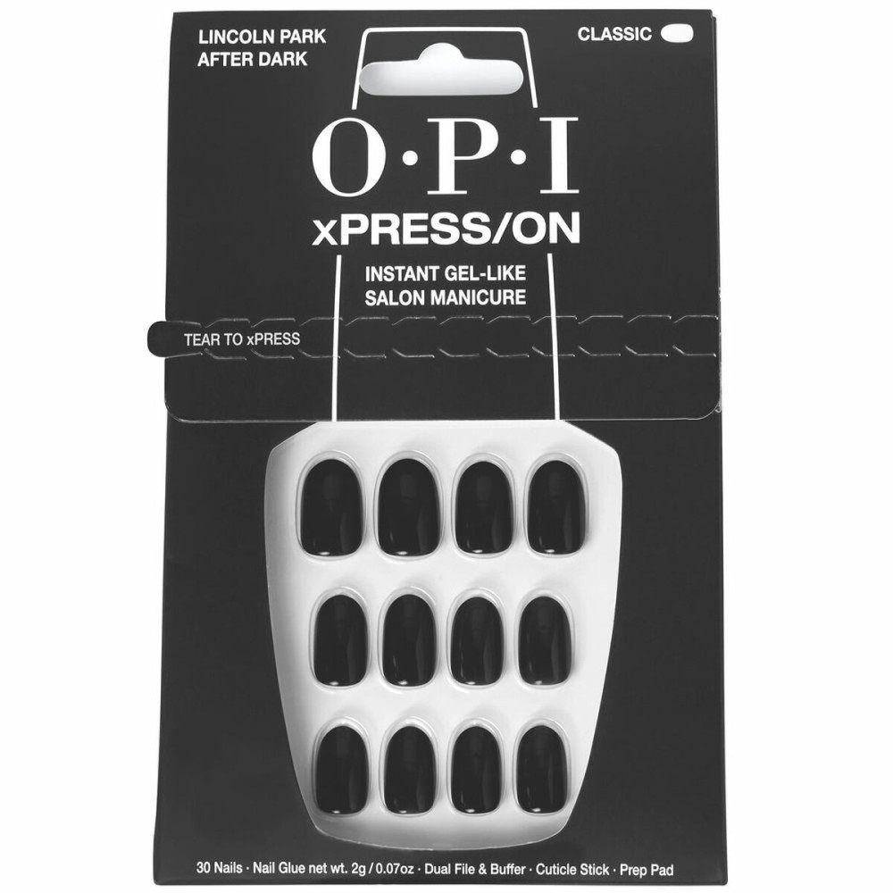 False nails Opi Lincoln Park After Dark Lincoln Park After Dark 30 Pieces