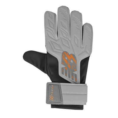 Goalkeeper Gloves New Balance Nforca Black Grey Adults