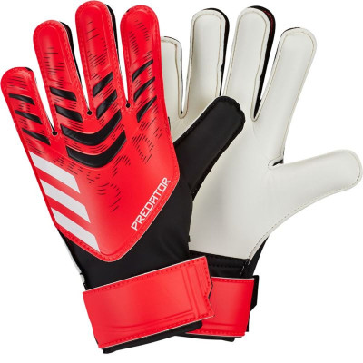 Goalkeeper Gloves Adidas Pred Gl Trn J Black Orange Adults