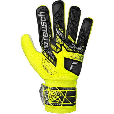 Goalkeeper Gloves Reusch Attrakt Starter Yellow Adults