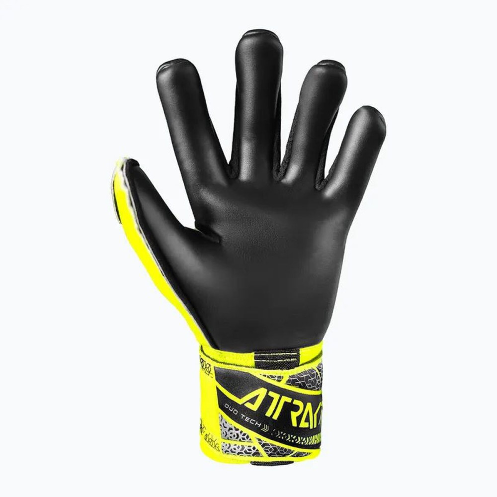 Goalkeeper Gloves Reusch Attrakt Duo safe Yellow Adults