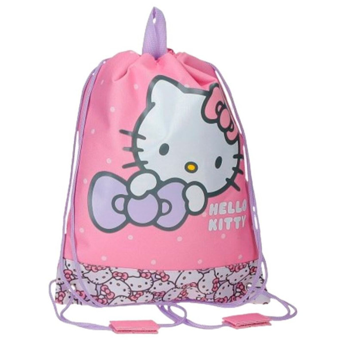 Backpack with Strings Hello Kitty My Favourite Bow