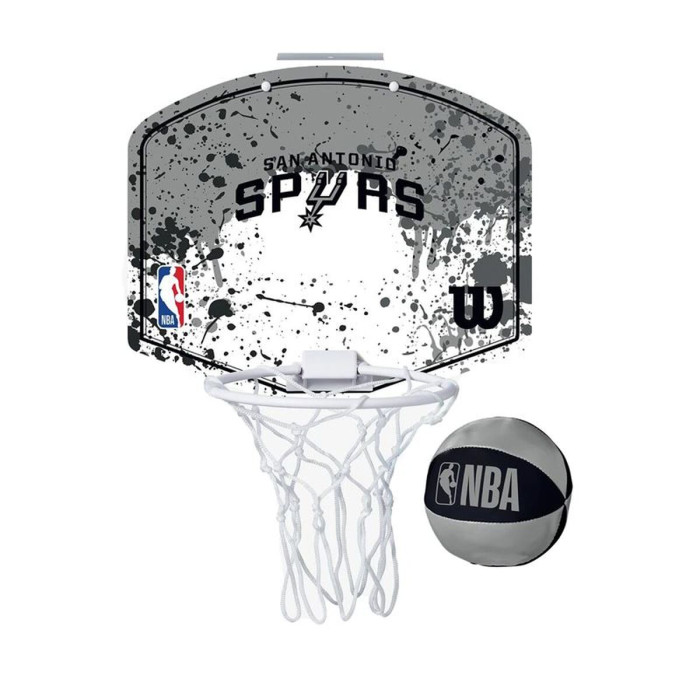 Basketball Basket Wilson NBA Team San Antonio Grey