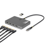 USB Cable Startech QUAD-USB-HDMI-ADAPT Grey