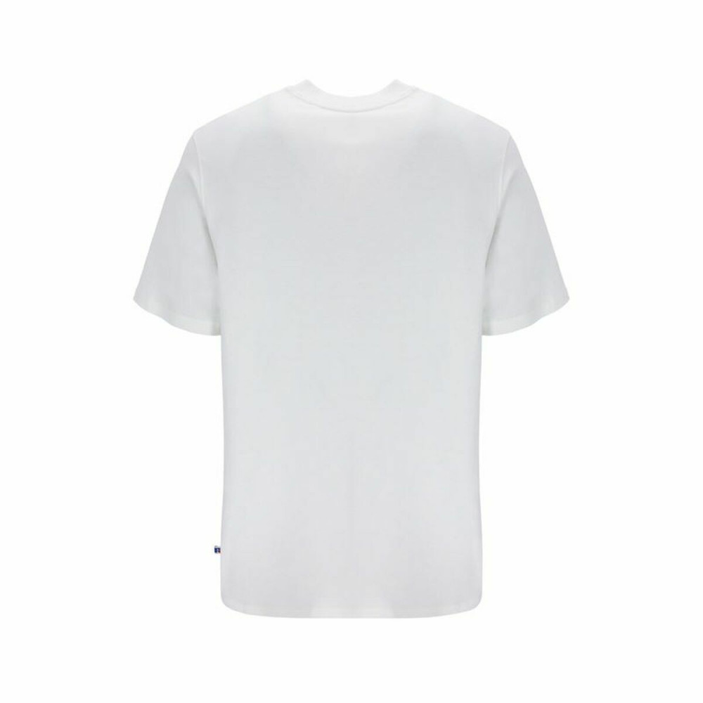 Men’s Short Sleeve T-Shirt Russell Athletic Emt E36211 White