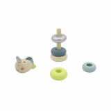 Unicorn DKD Home Decor Wood (6 x 6 x 13.5 cm) (2 pcs)