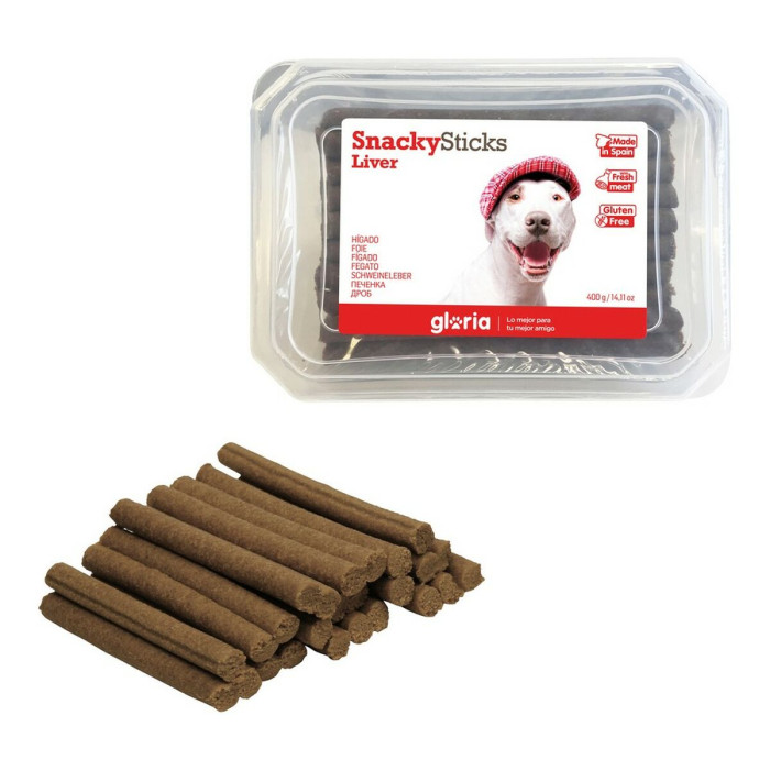 Dog Snack Gloria Snackys Sticks Meat Liver