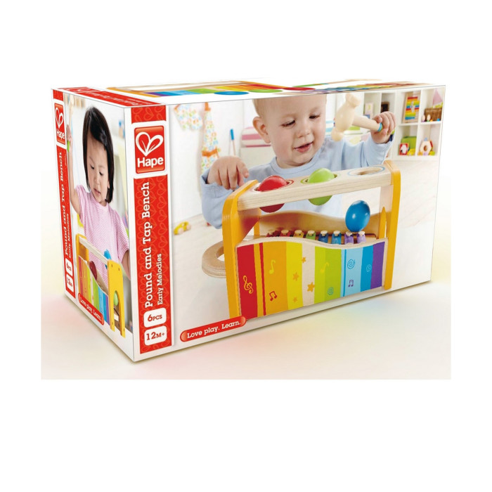 Musical Toy Pound and Tap Bench 24 x 15 x 13,5 cm