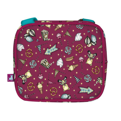 Shoulder Bag Gorjuss Fireworks Maroon (16.5 x 15 x 6.5 cm)