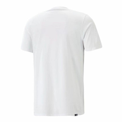 Unisex Short Sleeve T-Shirt Puma Classics White