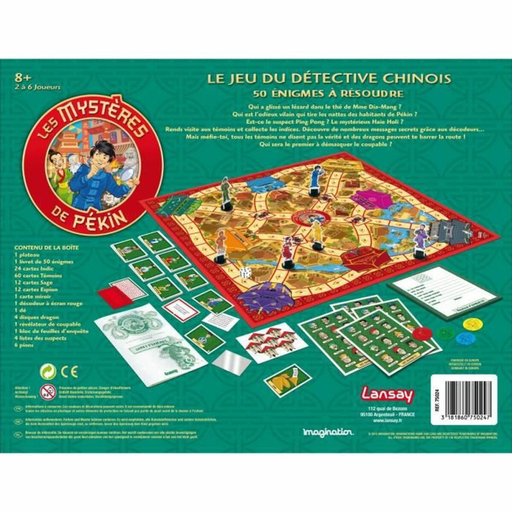 Board game Lansay Les Mysteres De Pekin