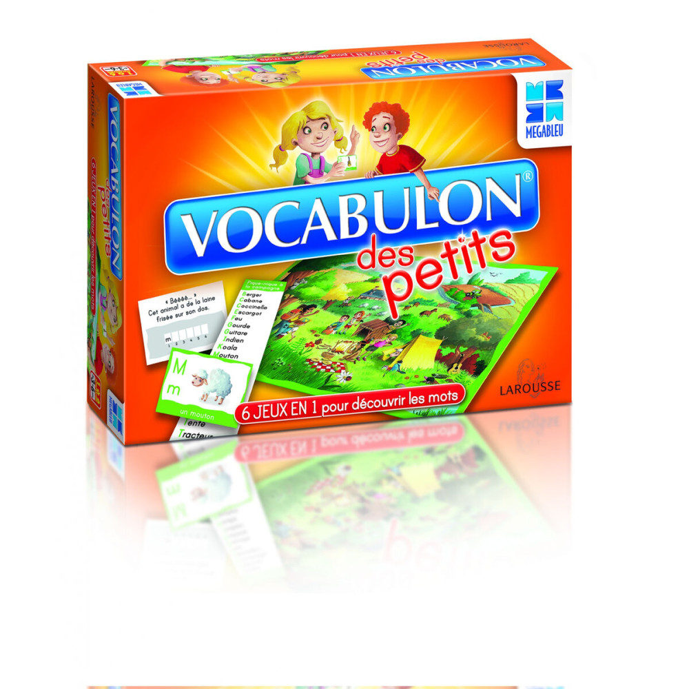 Board game Megableu Vocabulon des Petits learning game 29 x 20 x 6 cm
