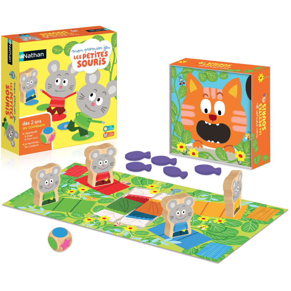 Board game Nathan My First Game Little Mouse 24 x 7 x 24 cm