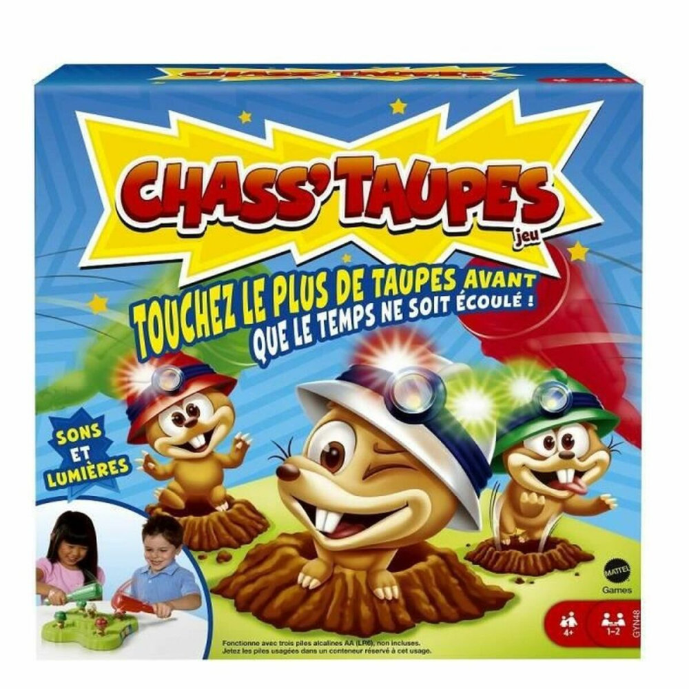 Board game Mattel CHASS'TAUPES