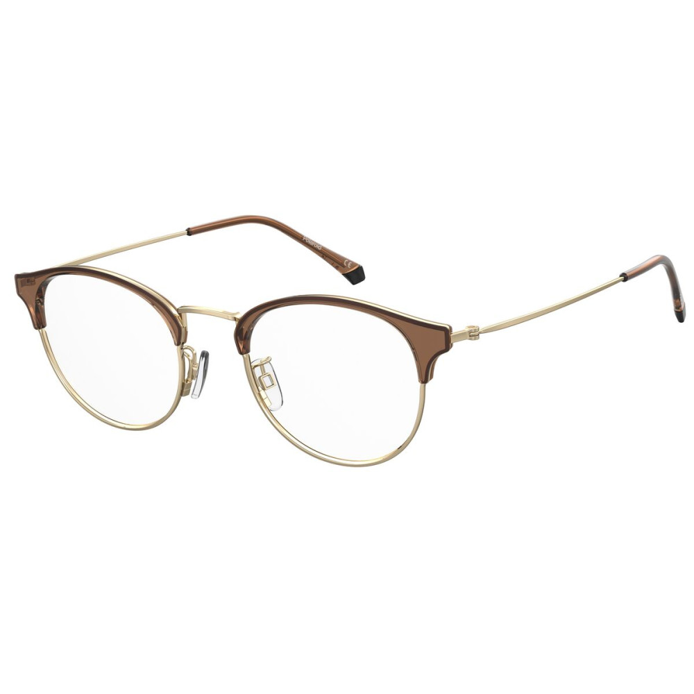 Unisex' Spectacle frame Polaroid PLDD404G09Q Brown Ø 51 mm