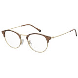 Unisex' Spectacle frame Polaroid PLDD404G09Q Brown Ø 51 mm