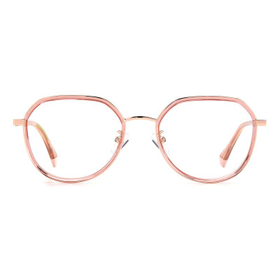 Unisex' Spectacle frame Polaroid PLDD455GDDB Golden Ø 53 mm