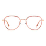 Unisex' Spectacle frame Polaroid PLDD455GDDB Golden Ø 53 mm