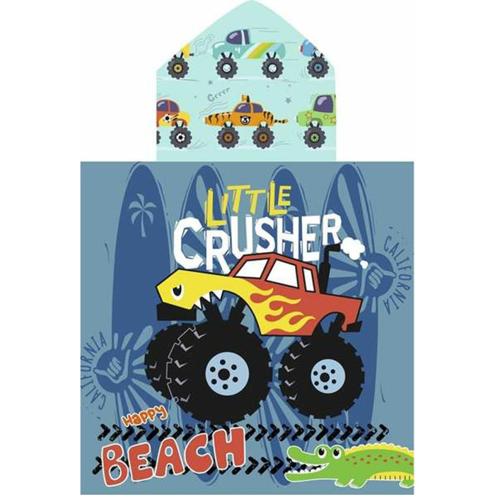 Poncho-Towel with Hood Secaneta Crusher 60 x 120 cm