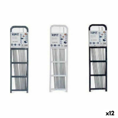 Shoe Rack Kipit White Black Grey 68 x 3,5 x 18,5 cm 68 x 3 x 18,5 cm (12 Units)