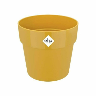 Plant pot Elho 9262302511800 Ocre Plastic Circular Ø 24,7 x 23,2 cm