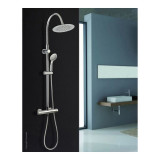 Shower Column Rousseau Grey Metal