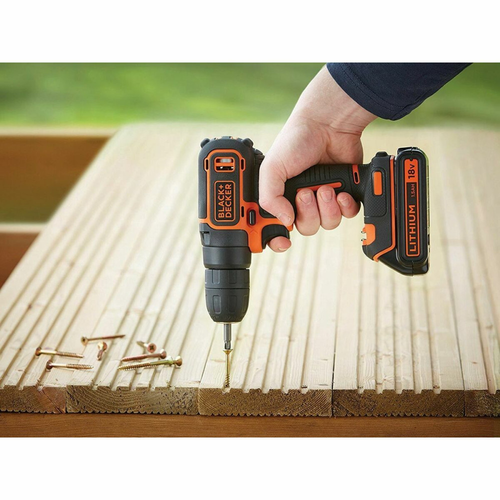 Electric screwdriver Black & Decker CDC18BAFC-QW