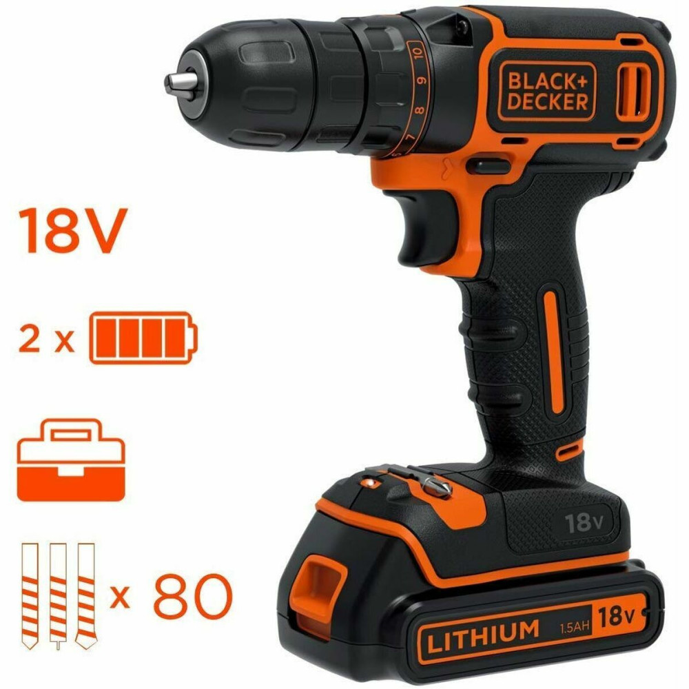 Electric screwdriver Black & Decker CDC18BAFC-QW
