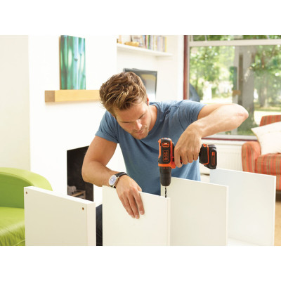 Electric screwdriver Black & Decker BDCDD12KB-QW