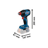 Electric screwdriver BOSCH GDX 18V-210 C Professional 210 Nm