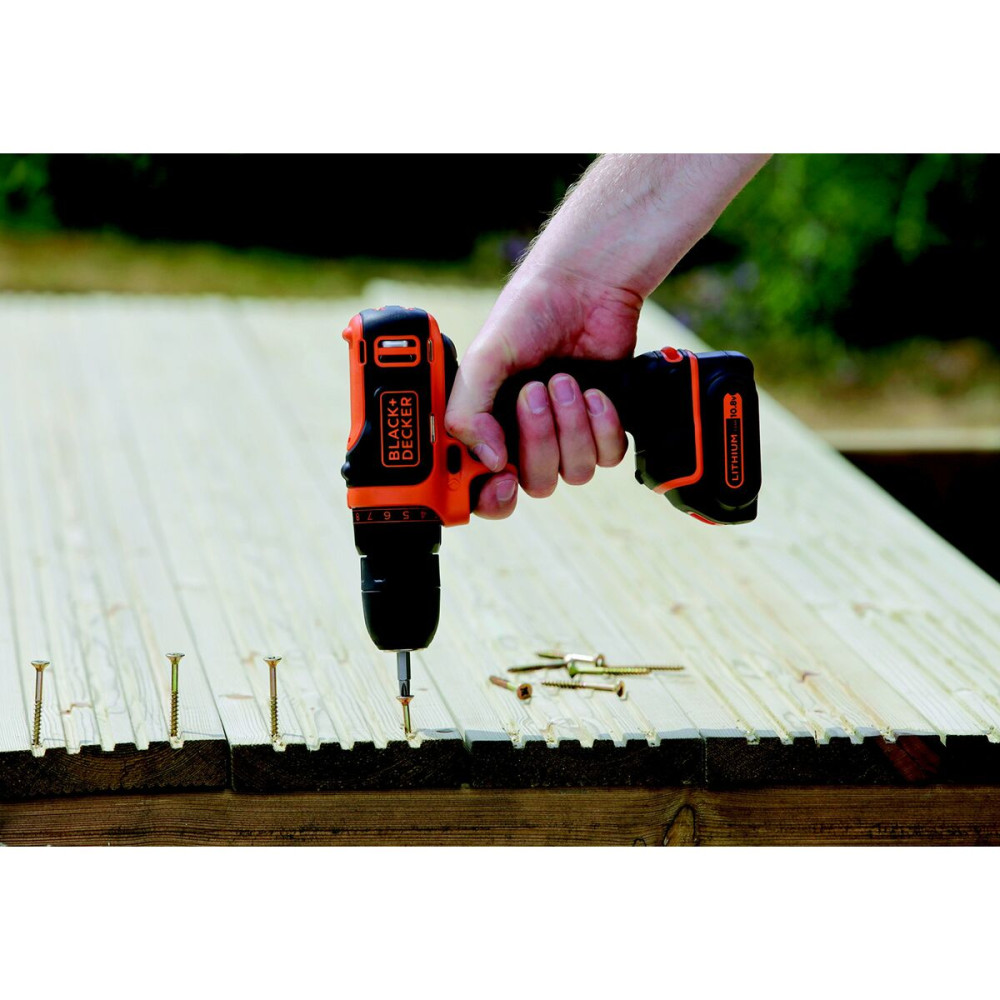 Electric screwdriver Black & Decker BDCDD12KB-QW