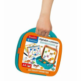 Board game Clementoni Magnetic Letters & Animals Case 27 x 23 x 5 cm 28 x 6 x 24 cm