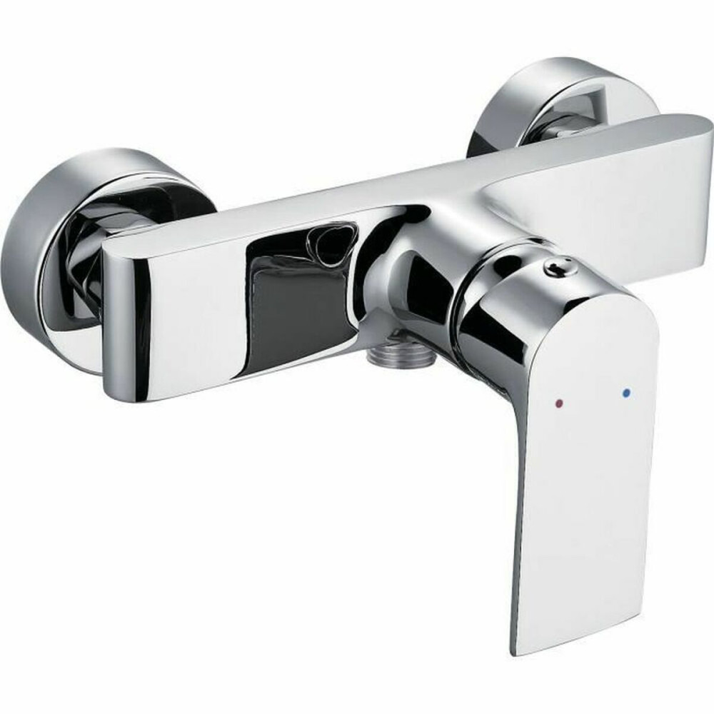 Tap mixer for shower Rousseau Northern Grey Metal 150 cm 150 mm 13 x 10 x 21 cm