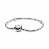 Ladies' Bracelet Pandora Grey 16 cm