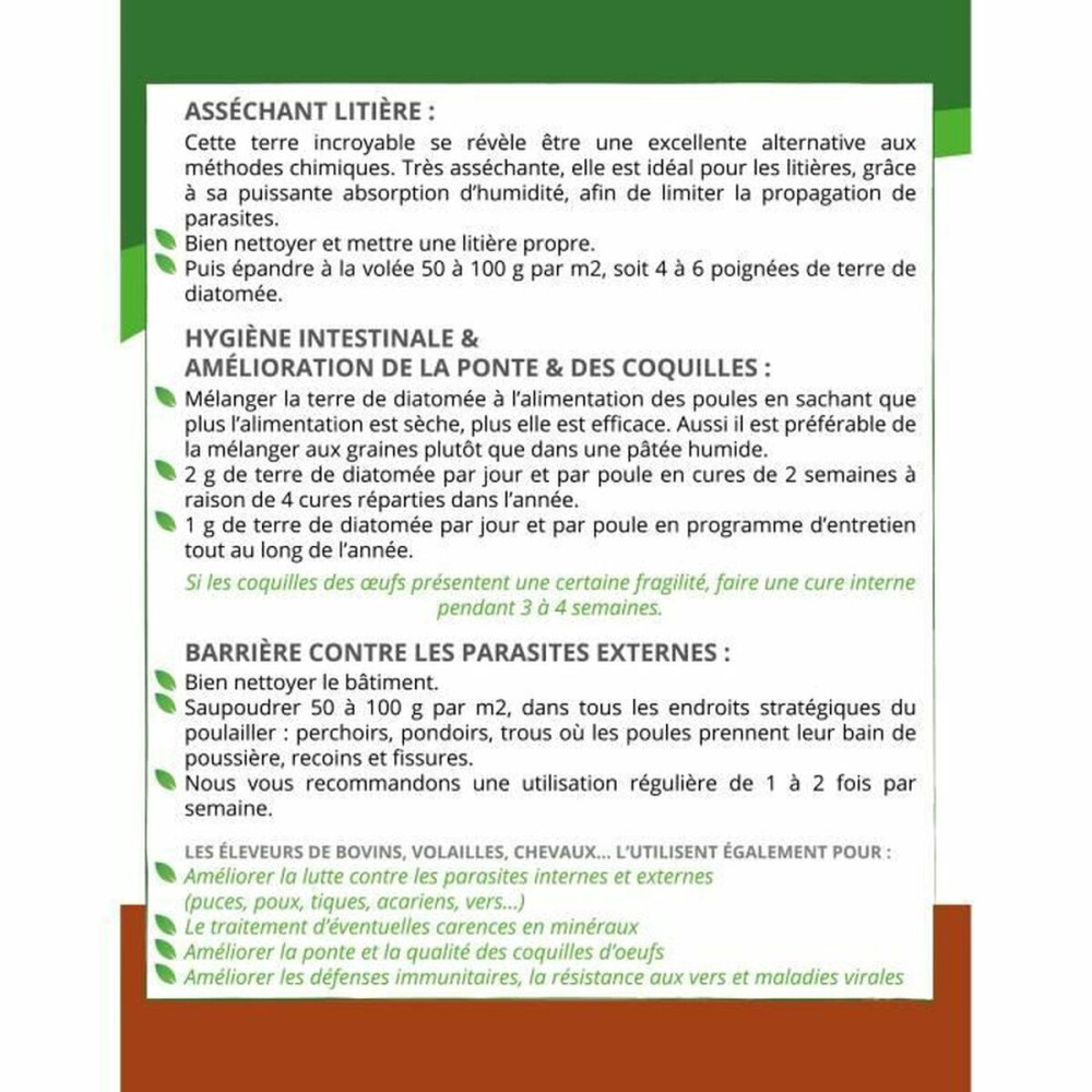 Organic fertiliser TERRA NOSTRA Diatomée Soil 300 g