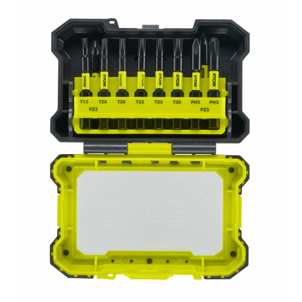 Bit set Ryobi RAK10MSDI 50 mm 10 Pieces Phillips Pozidriv Torx