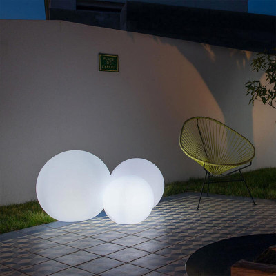 Outdoor light ball Lumisky Bobby White Ø 60 cm E27