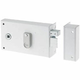 Bolt lock Yale YAH37D  19 x 5 x 14 cm 19,5 x 7 x 14 cm White Steel Doors
