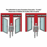 Bolt lock Yale YAV37D  12,5 x 7 x 18 White Steel Doors Vertical