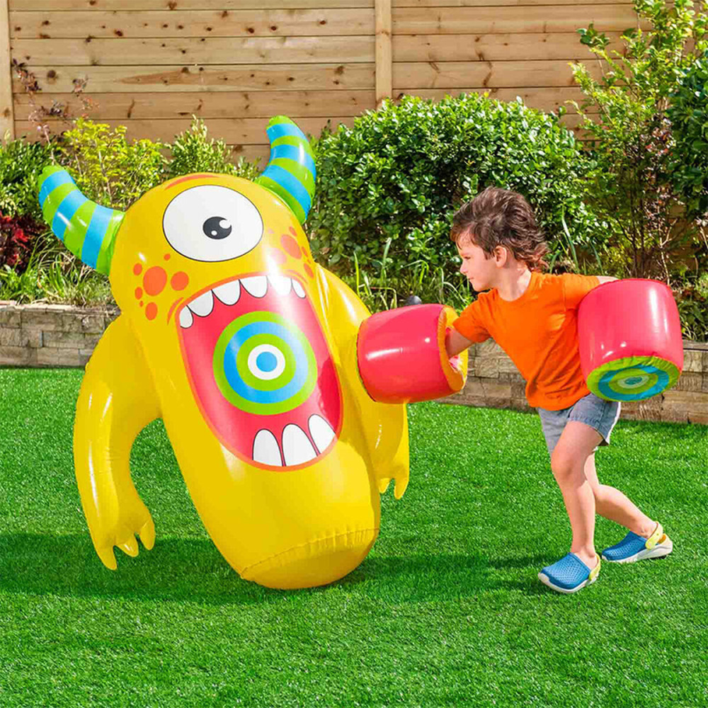 Children's Inflatable Boxing Punchbag with Stand Bestway Monster 120 cm