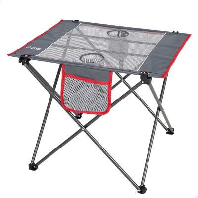 Folding Table Aktive Camping Grey 62 x 50 x 50 cm (2 Units)